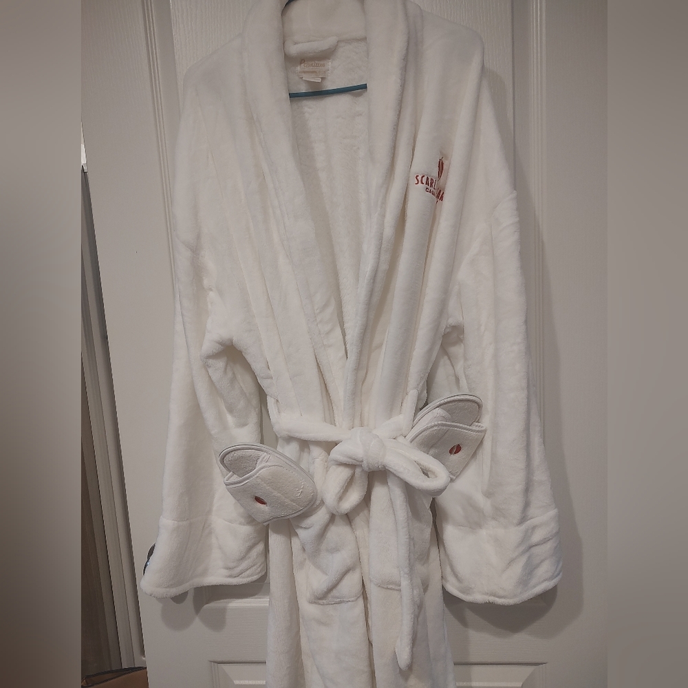 Premium by Terry Collection Robe and Slipper Set